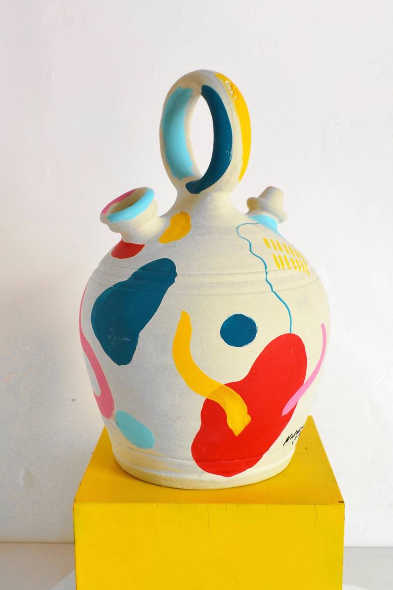 Original Patterns Sculpture by Nataline Pomar