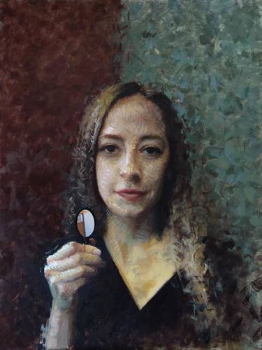 Original Portrait Painting by Nikola Zmijarevic