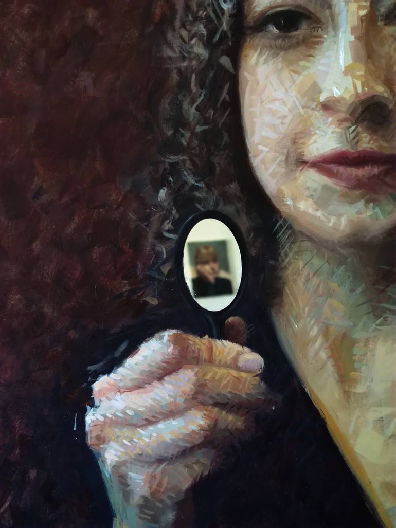Original Conceptual People Painting by Nikola Zmijarevic