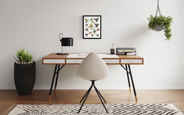 Original Figurative Animal Painting by Joni Rivera