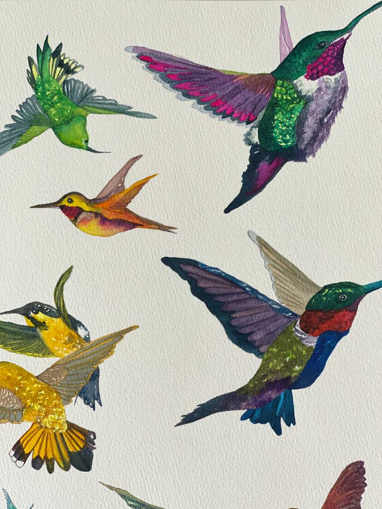 Original Figurative Animal Painting by Joni Rivera