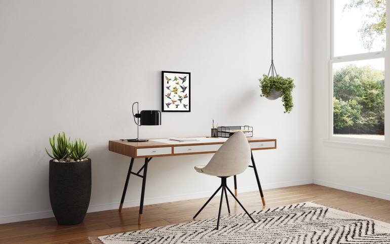 Original Figurative Animal Painting by Joni Rivera