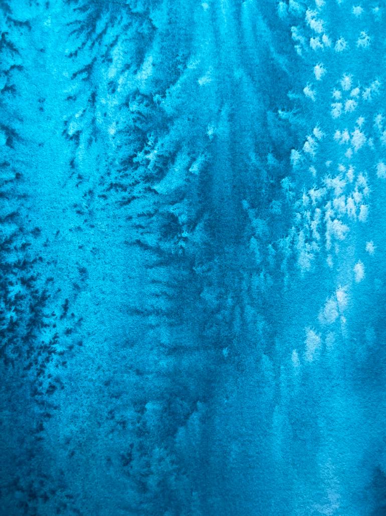 Original Abstract Botanic Painting by Joni Rivera