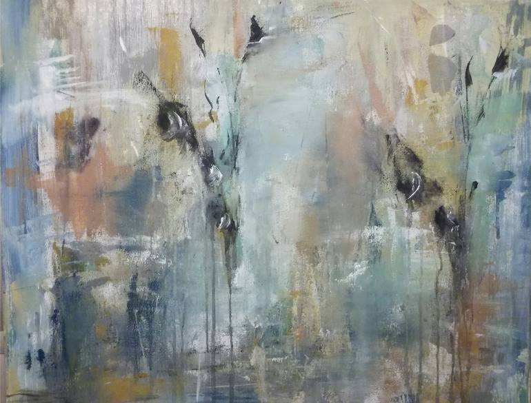 Blowing way Painting by Lisa Steeven | Saatchi Art