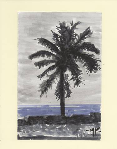 Print of Impressionism Beach Drawings by Michael Kusek