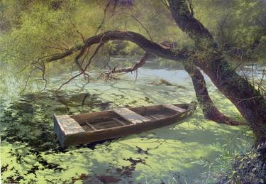 Print of Photorealism Landscape Paintings by Yurii Klapoukh