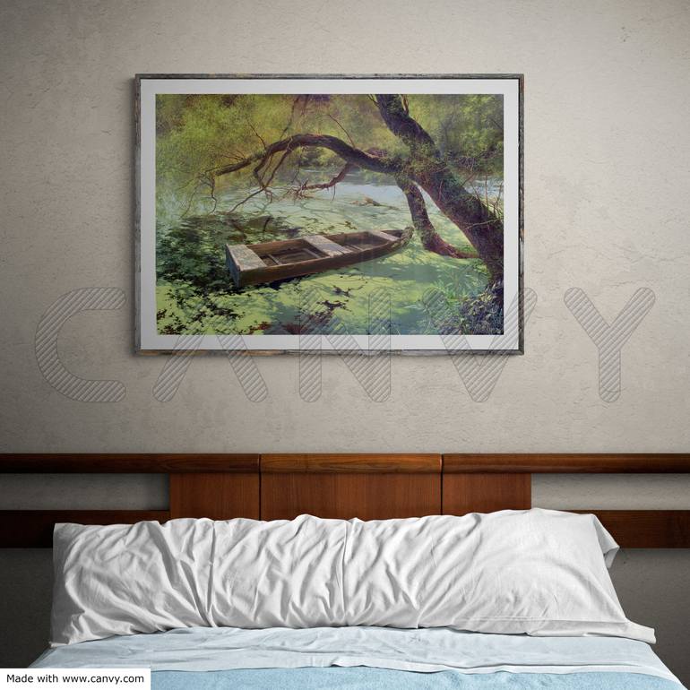 Original Expressionism Landscape Painting by Yurii Klapoukh