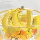 Yellow fruit by Gabriel Corcuera Zubillaga