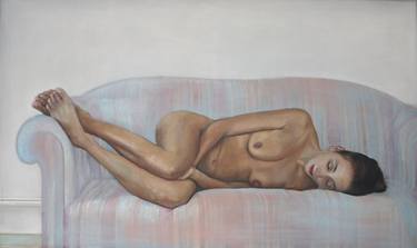 Original Nude Paintings by Gabriel Corcuera Zubillaga