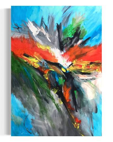 Original Expressionism Abstract Paintings by Franka Höhne