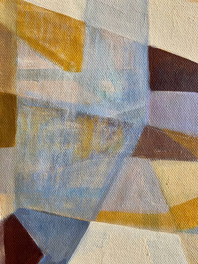 Original Abstract Expressionism Abstract Painting by Angela Apoyan