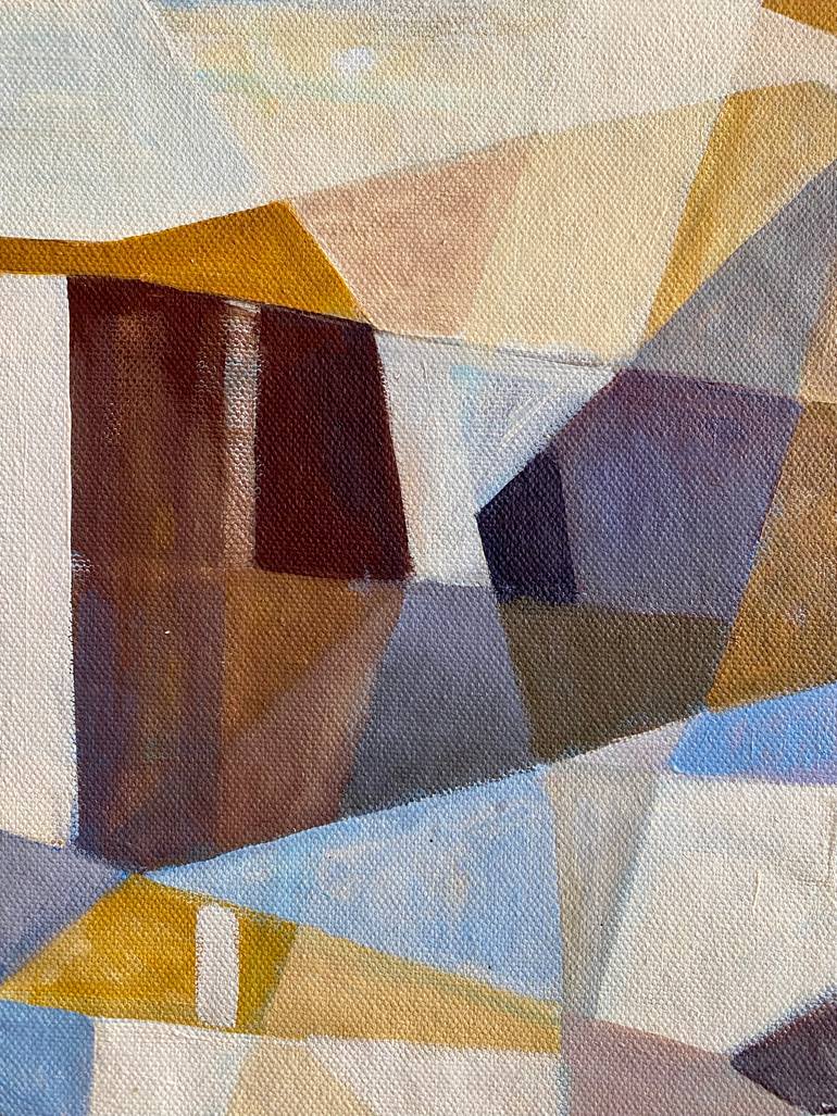 Original Abstract Expressionism Abstract Painting by Angela Apoyan