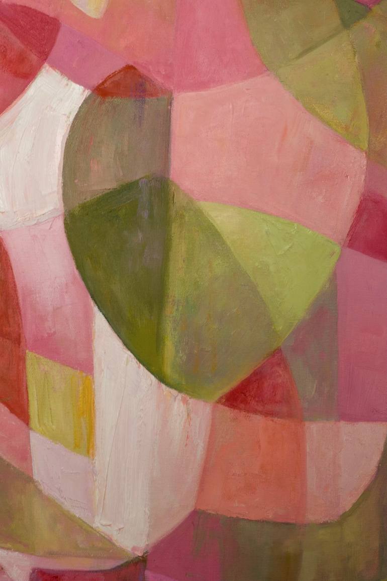 Original Abstract Expressionism Abstract Painting by Angela Apoyan