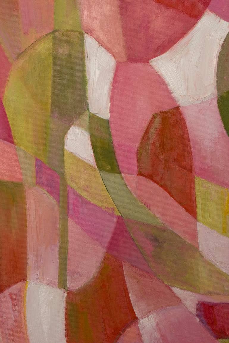 Original Abstract Expressionism Abstract Painting by Angela Apoyan