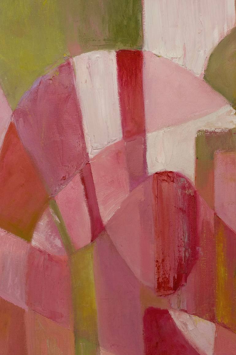 Original Abstract Expressionism Abstract Painting by Angela Apoyan