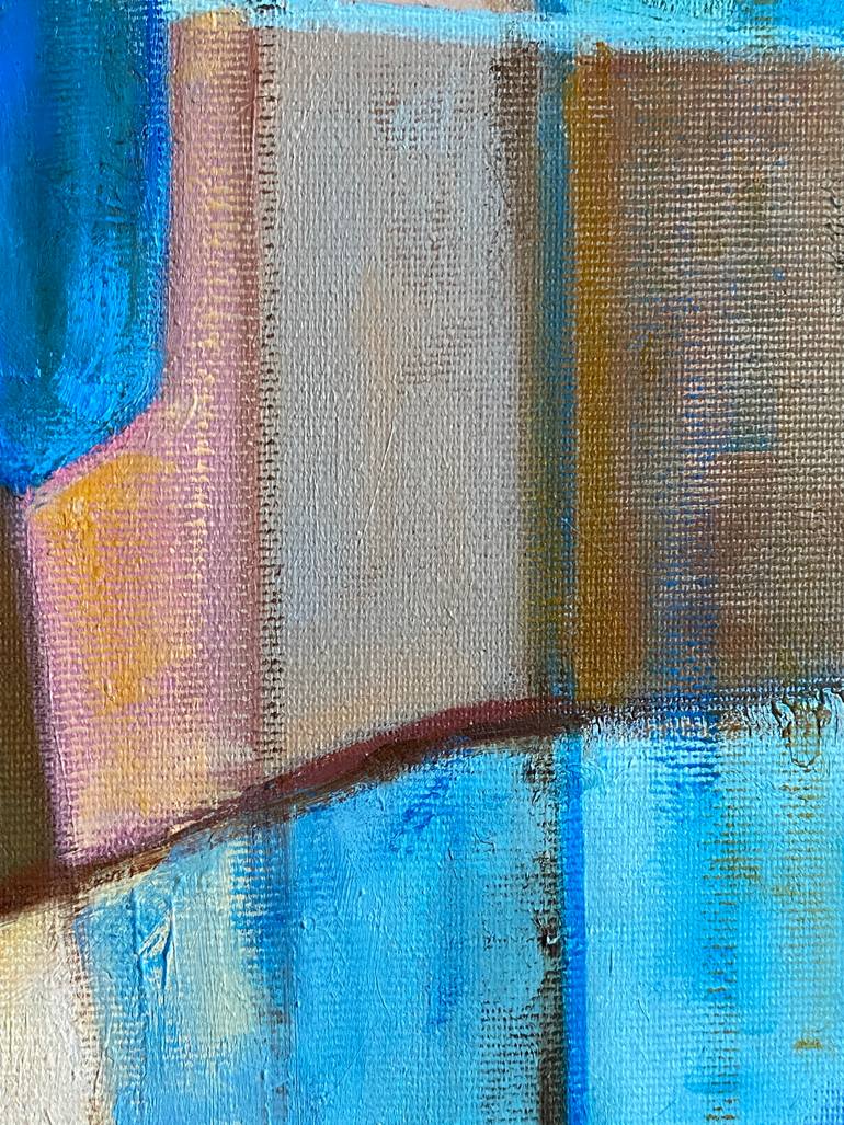 Original Abstract Expressionism Abstract Painting by Angela Apoyan