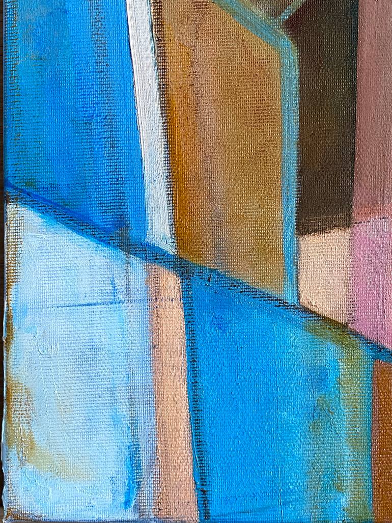 Original Abstract Expressionism Abstract Painting by Angela Apoyan