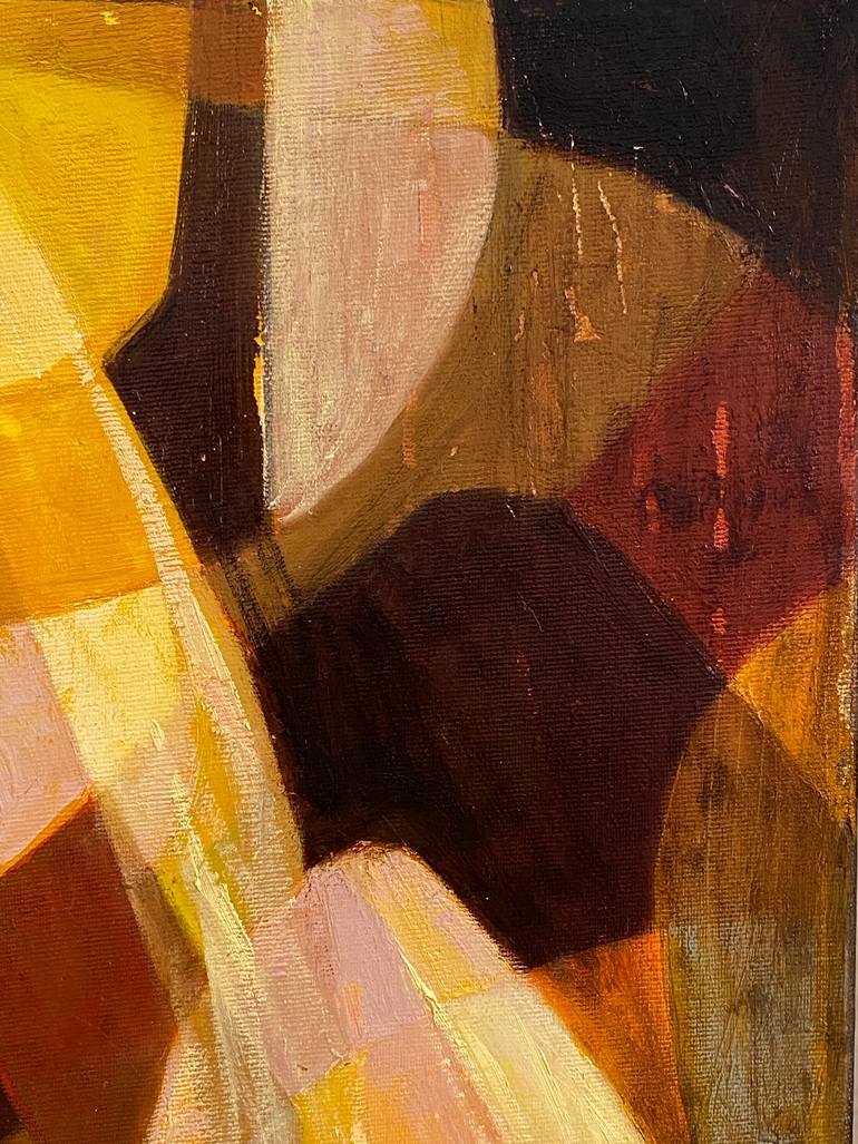 Original Contemporary Abstract Painting by Angela Apoyan