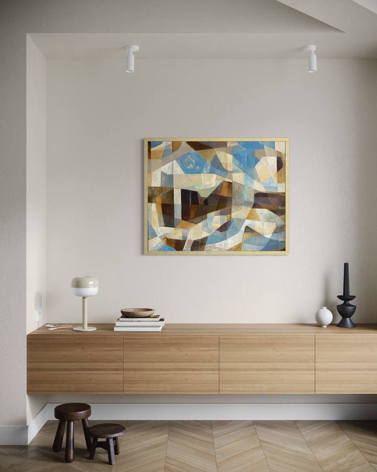 Original Abstract Painting by Angela Apoyan