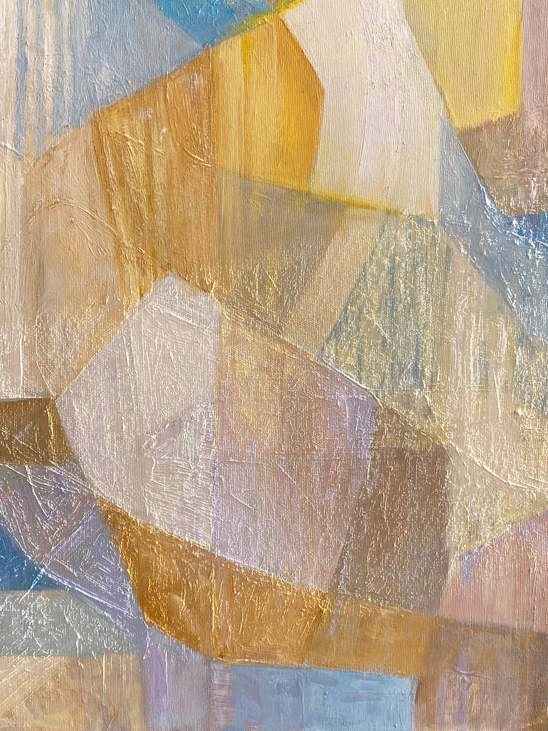Original Abstract Expressionism Abstract Painting by Angela Apoyan