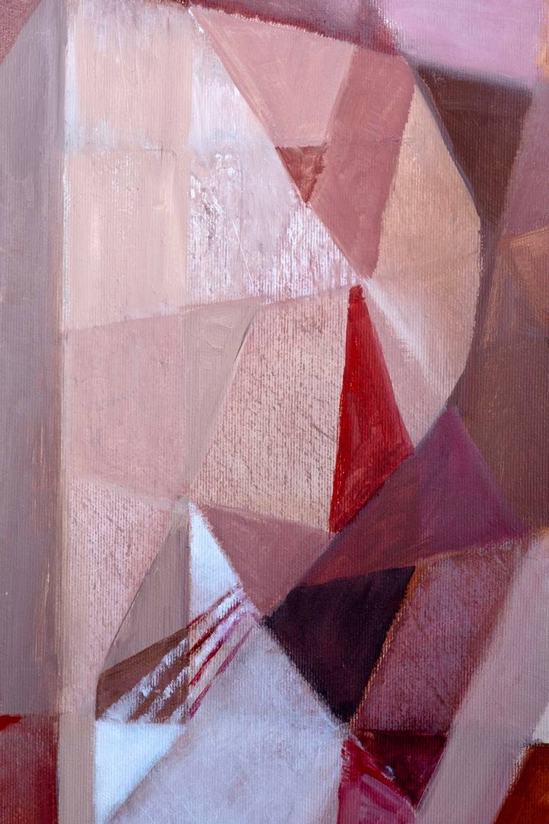 Original Abstract Expressionism Abstract Painting by Angela Apoyan