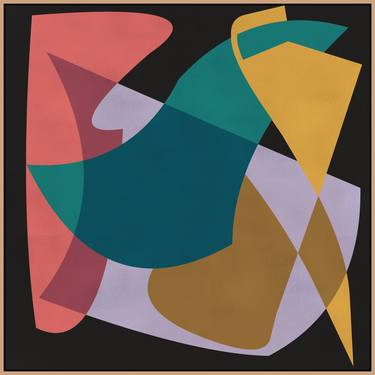 Original Art Deco Geometric Paintings by Artistic Akash