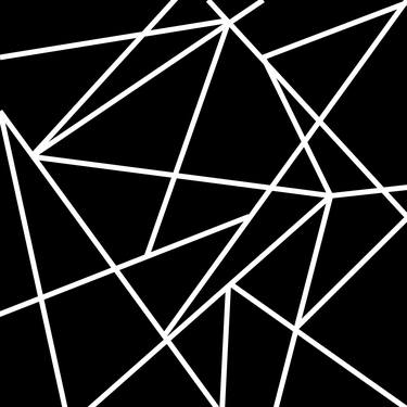 The Maze - Black and White Strips Art thumb