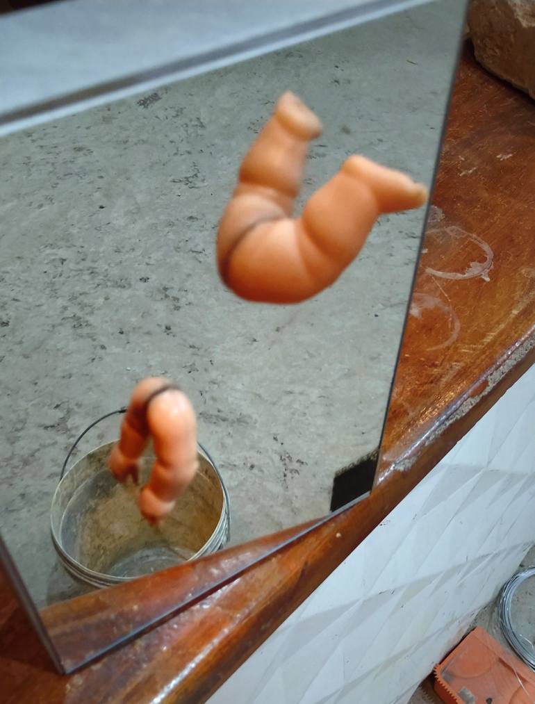 Original Conceptual Body Sculpture by Zeppa Tudisco