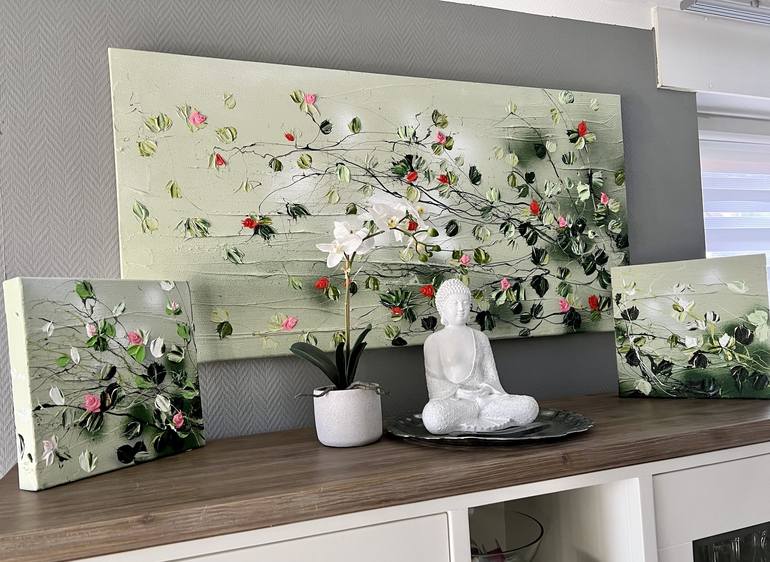 Original Floral Painting by Anastassia Skopp