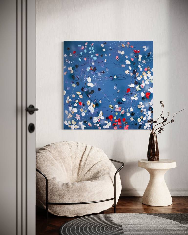 Original Abstract Expressionism Abstract Painting by Anastassia Skopp