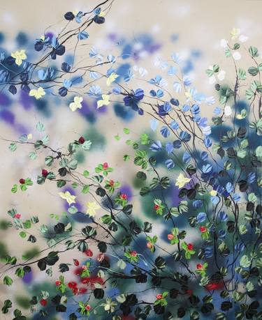 Print of Abstract Floral Paintings by Anastassia Skopp
