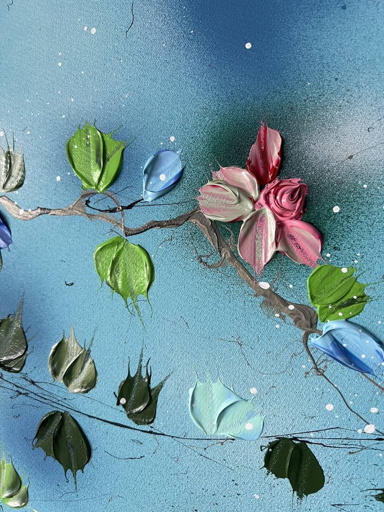 Original Floral Painting by Anastassia Skopp