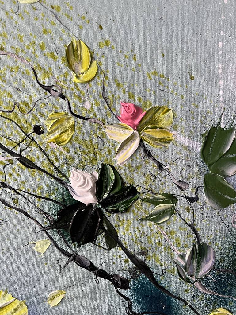 Original Floral Painting by Anastassia Skopp