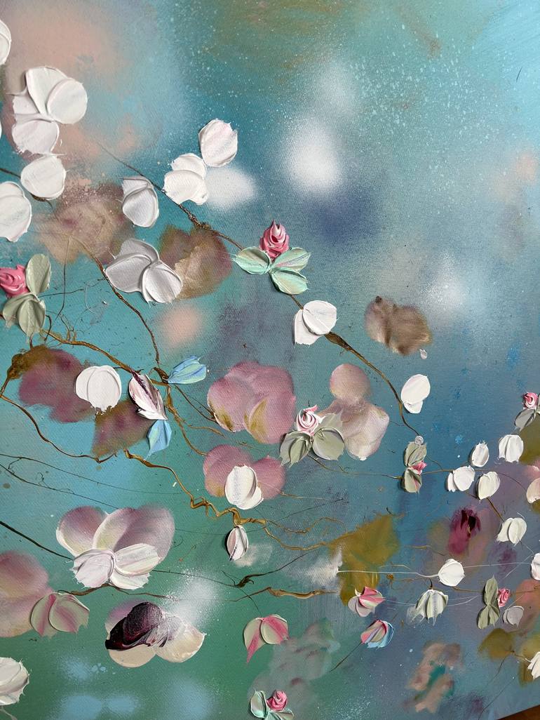 Original Floral Painting by Anastassia Skopp