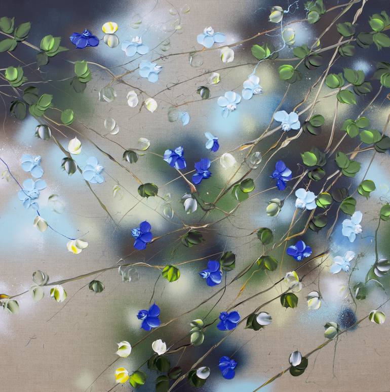 Print of Abstract Floral Paintings by Anastassia Skopp