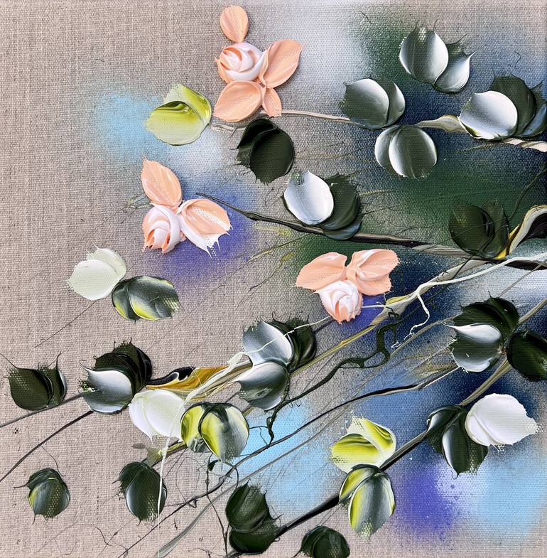 Print of Abstract Floral Paintings by Anastassia Skopp