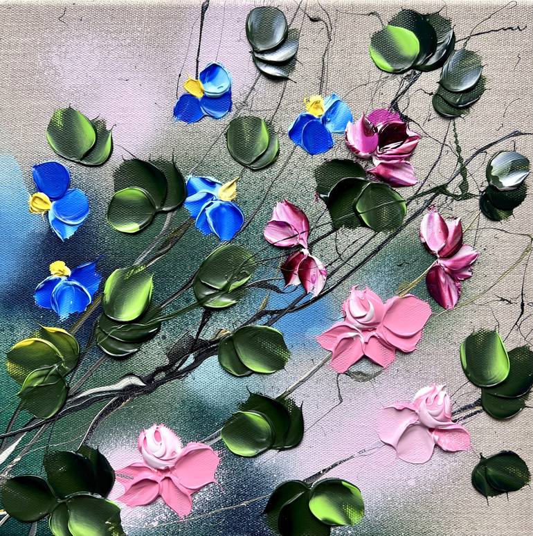 Print of Abstract Floral Paintings by Anastassia Skopp
