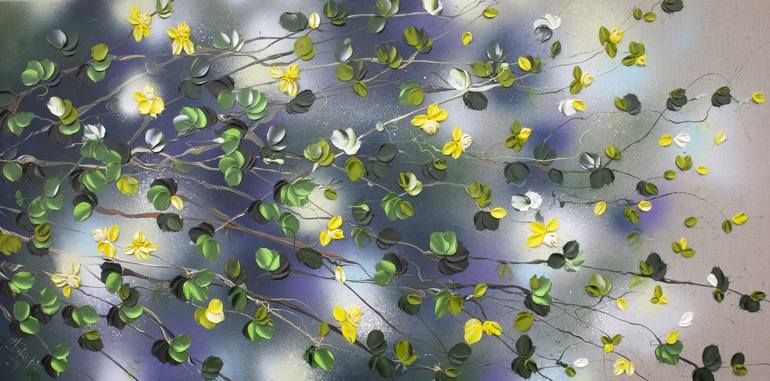 Print of Abstract Floral Paintings by Anastassia Skopp