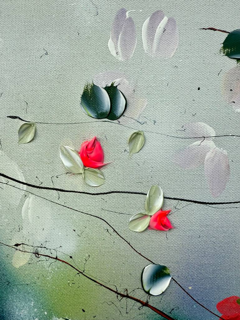 Original Abstract Floral Painting by Anastassia Skopp