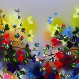 Color in Suspension - floral art by Anastassia Skopp