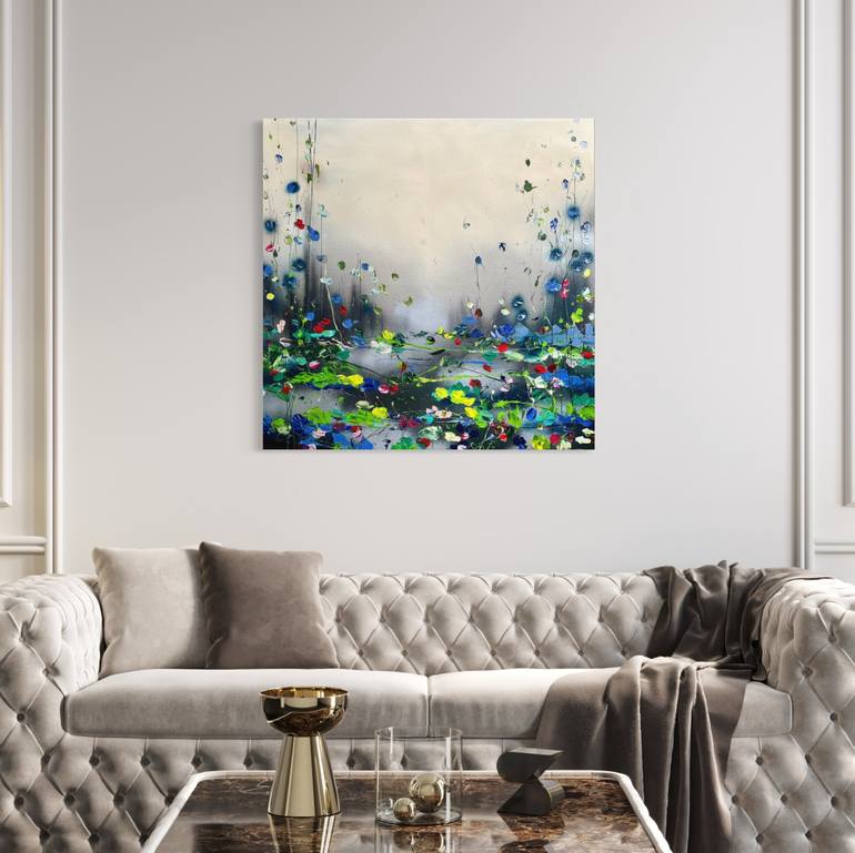 Original Abstract Expressionism Abstract Painting by Anastassia Skopp