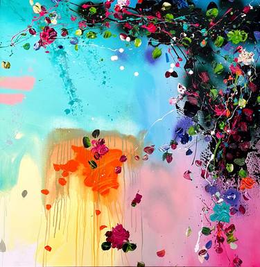 Print of Abstract Floral Paintings by Anastassia Skopp