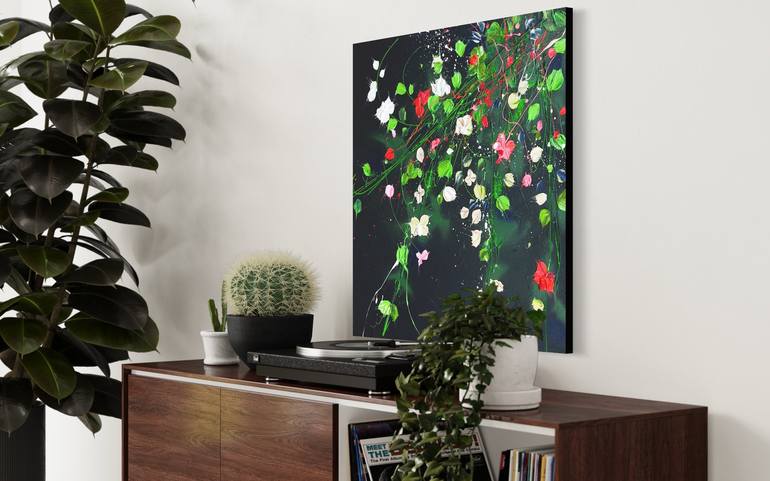 Original Abstract Expressionism Abstract Painting by Anastassia Skopp