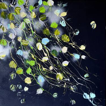 Original Abstract Botanic Paintings by Anastassia Skopp