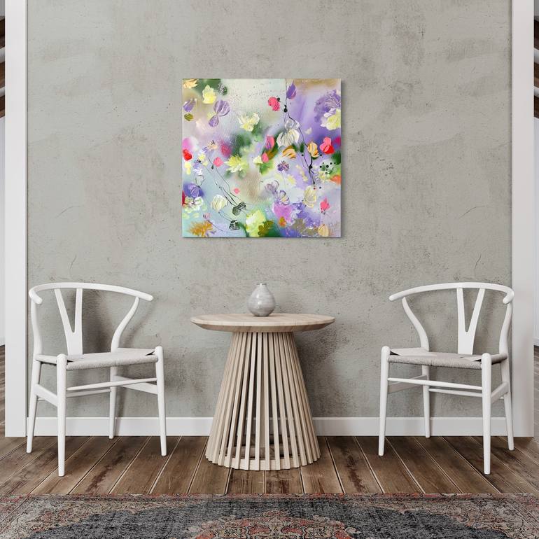 Original Floral Painting by Anastassia Skopp