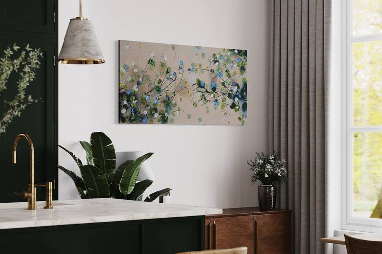 Original Floral Painting by Anastassia Skopp