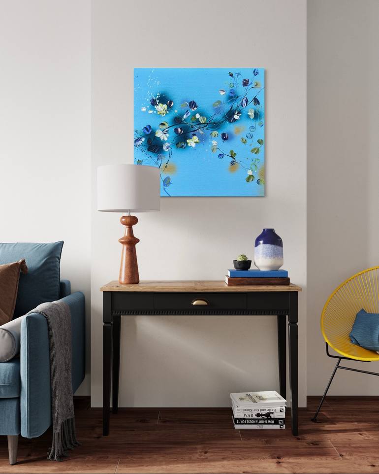 Original Floral Painting by Anastassia Skopp