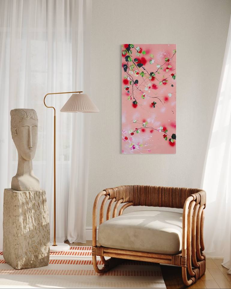 Original Floral Painting by Anastassia Skopp