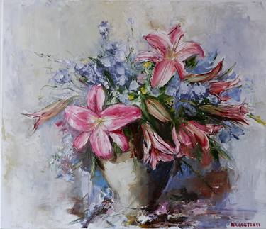 Print of Floral Paintings by Igor Navrotski