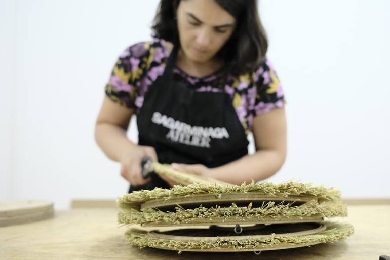 Original Conceptual Nature Sculpture by Gabriela Sagarminaga